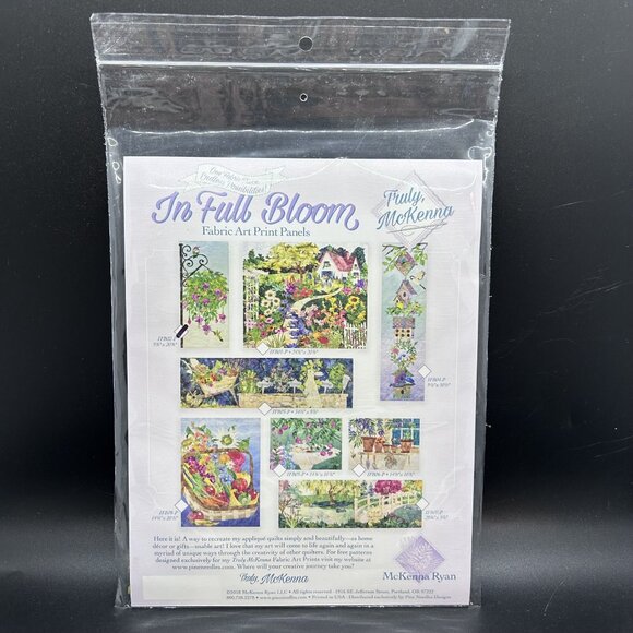 McKenna Ryan In Full Bloom “Sugar Fix” Fabric Art Print Panel - Picture 2 of 4